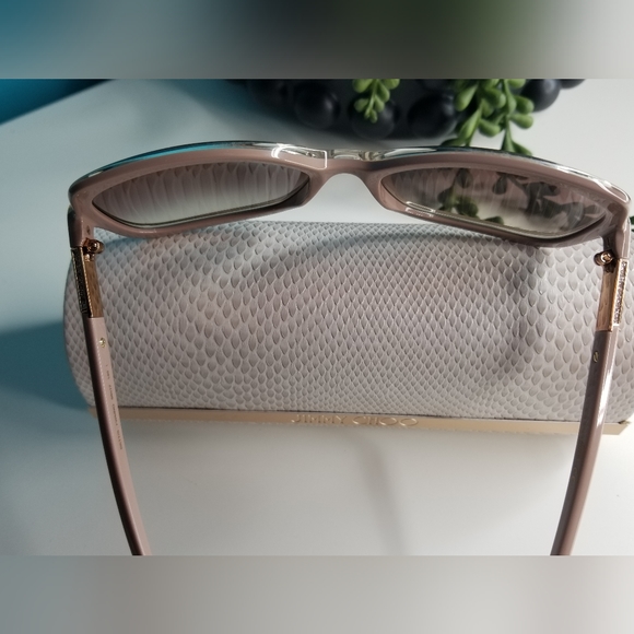 Jimmy Choo Sunglasses Bett/S Oversize Nude - Picture 7 of 13